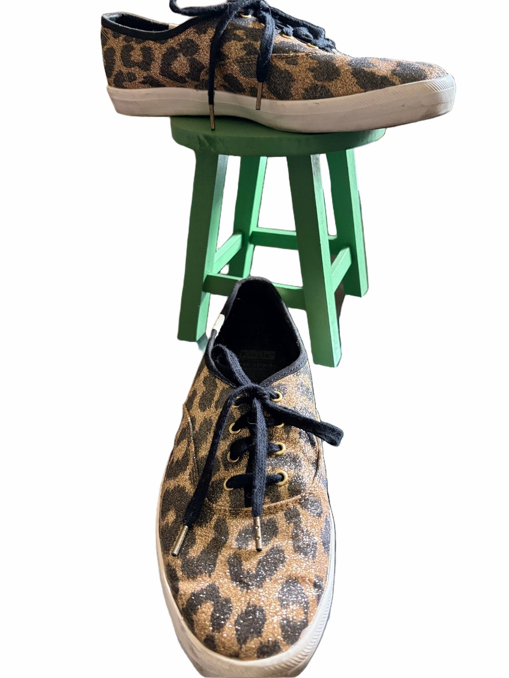 Kate Spade - Keds  leopard print sneakers size 9.5